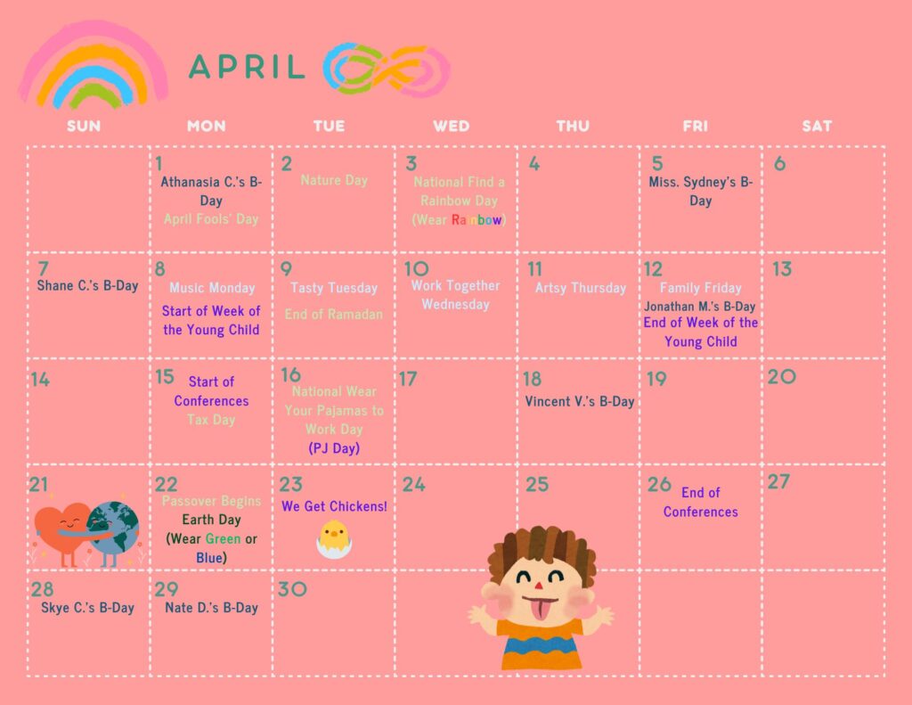 Newsletter & Calendar - creative-learning-academy