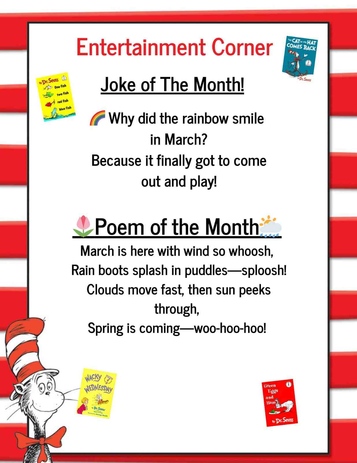 Entertainment Corner